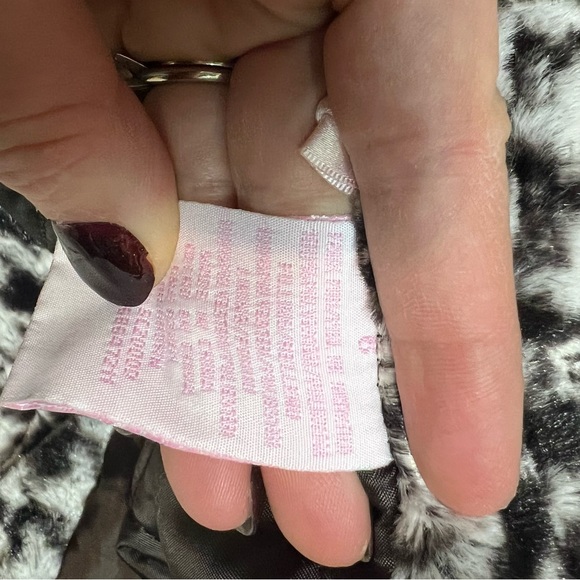 Nanette Girl Faux Fur dress coat size 6 - Picture 3 of 3